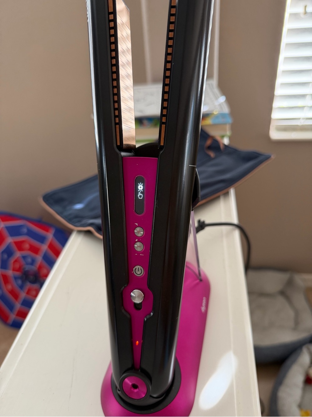 Dyson Corrale™ Styler Straightener Black Nickel/Fuchsia